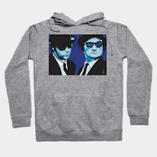 The Blues Brothers, pop art design Hoodie